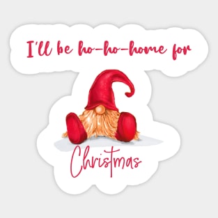 Christmas Gnome Sticker